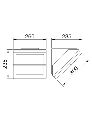 EXTRO - LAMP HOLDER - 100W E27 - GRAPHITE GREY