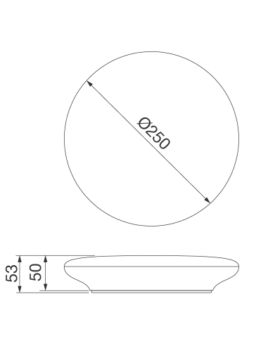 ELIA CL - STAND ALONE - S2 - OPAL DIFFUSED  OPTIC - CRI 80 4000 K - IP20/IP54 - CLASS II - WHITE