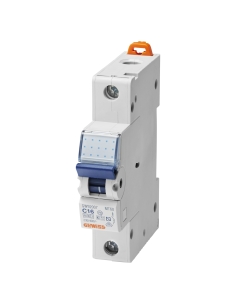 MINIATURE CIRCUIT BREAKER - MT 60- 1P CHARACTERISTIC B 16A - 1 MODULE